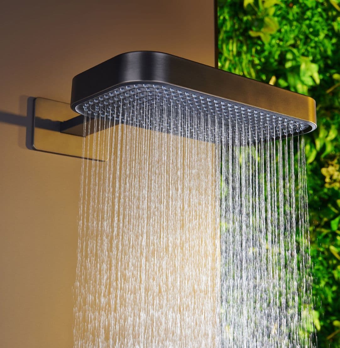 Overhead Rain Shower — Matte Black